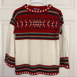 Vintage Aztec Sweater